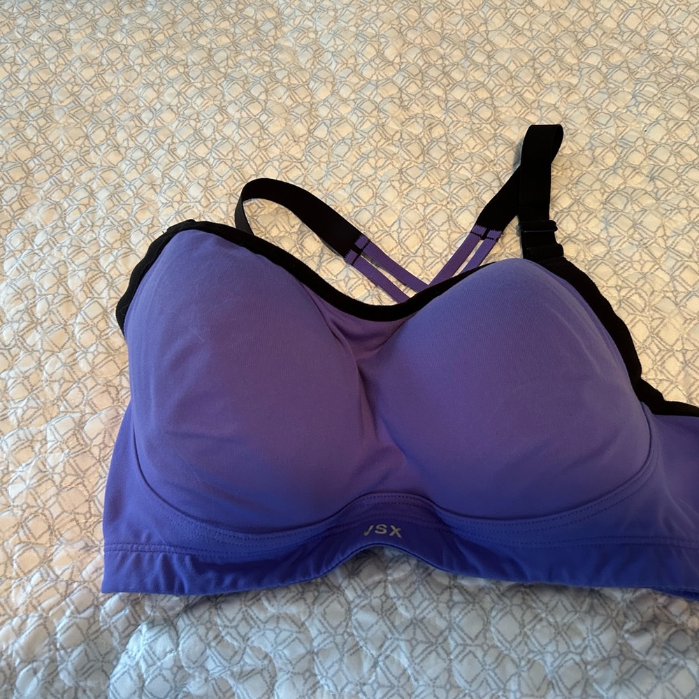 VSX Purple Underwire Sports Bra - Picture 3 of 8
